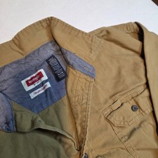 Mens Wranglers Rugged Outdoors Button Shirt Long XL Tan Flex For Comfort Work