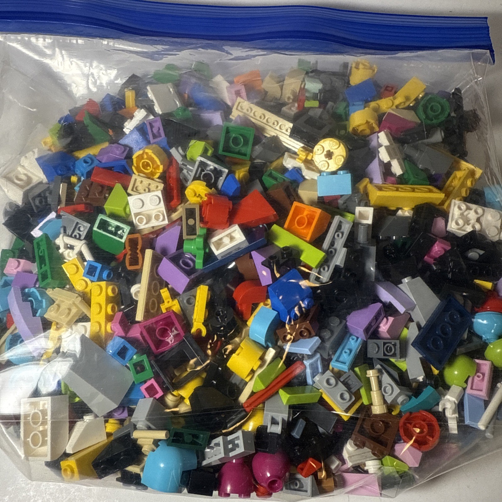 LEGO’S Bulk Lot 1 lb of Odd Shaped Building Bricks Random Mixed Colors