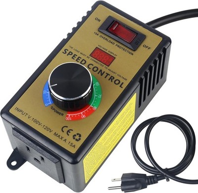 Variable Voltage Regulator 120V 15A 4000W AC Motor Speed Controller Dimmer