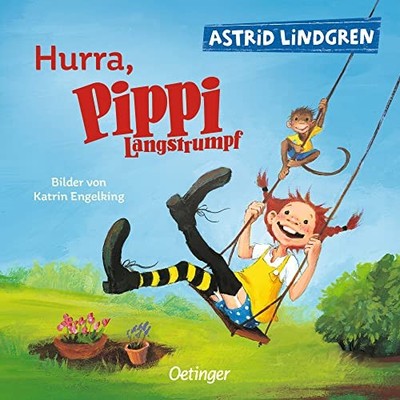 Hurra, Pippi Langstrumpf - board book Lindgren, Astrid