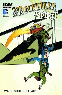 ROCKETEER SPIRIT PULP FRICTION #2 IDW PUBLISHING