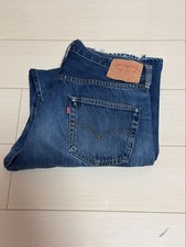 Levi's 501XX 555 1955 Reissue Valencia USA Denim Jeans W36 L36 Used Repair