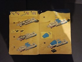 LEGO Futuron Monorail 6990 1987 Complete Box Instructions Motor Working