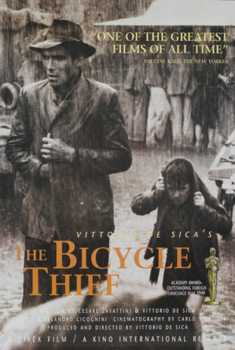 The bicycle thief Vittorio De Sica cult movie poster print 6 - Picture 1 of 1