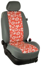 Toyota Aygo II Maß Sitzbezüge Schonbezüge Komplettset: Hawaii/orange/grau