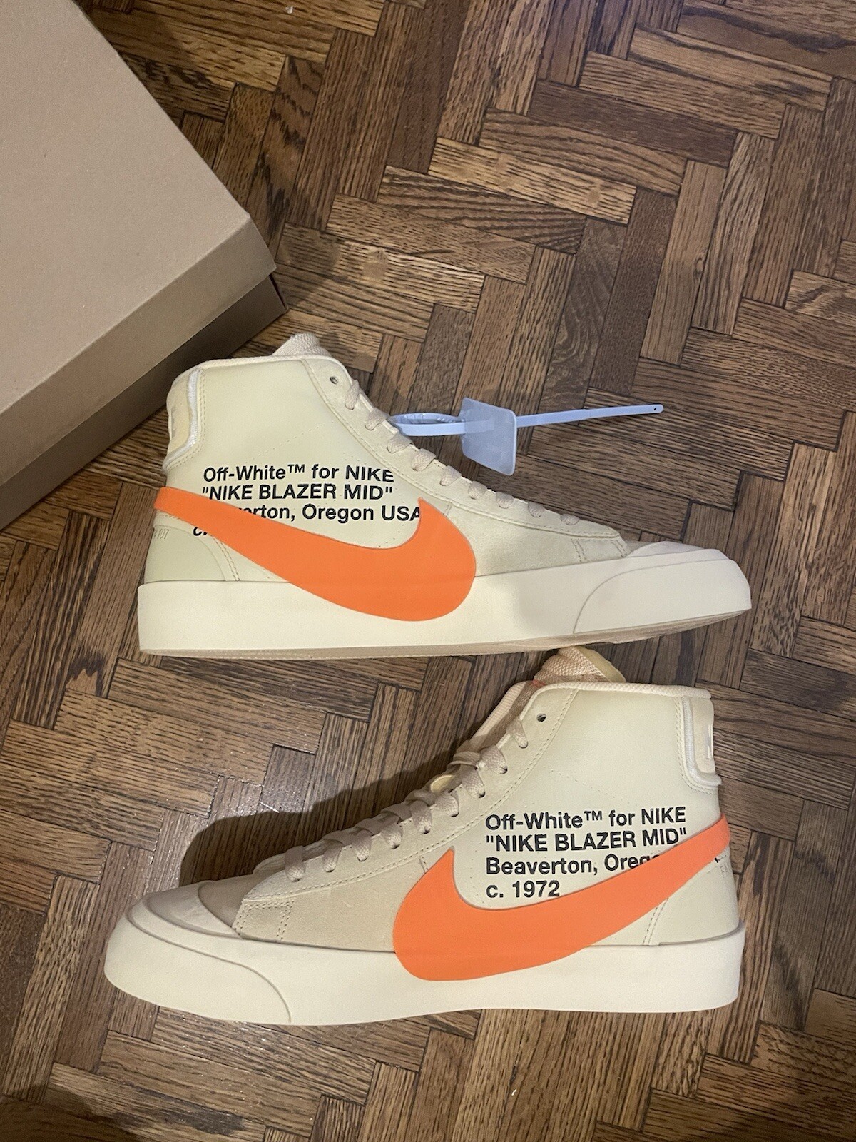 OFF WHITE X NIKE Taglia 10 5 Off White X Blazer Mid 'All Hallows Eve'