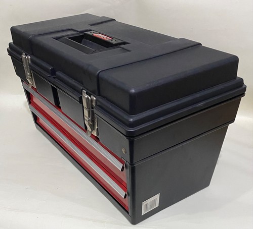 Stack On Tool Box W/ Metal Drawers 22x11.5x11.5 in Excellent Condition - Picture 5 of 11