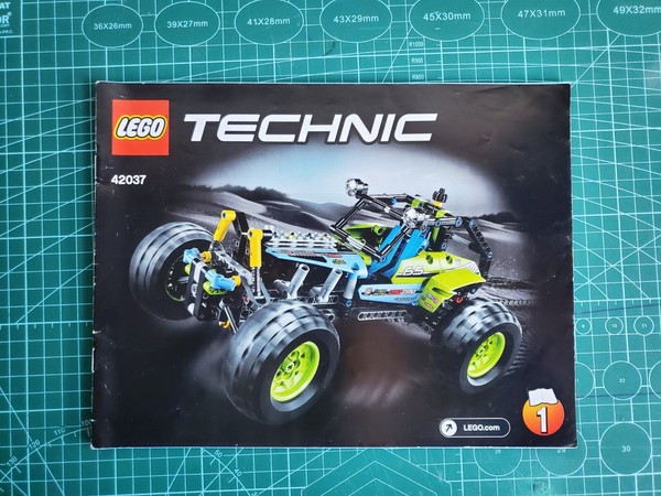 LEGO TECHNIC 42037: FORMULA OFF-ROADER - INSTRUCTIONS
