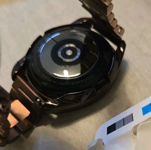 Samsung Galaxy Watch 3 41mm roségold mit 2 Armbändern, Lünette - Bild 12 von 14