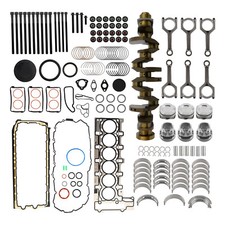 N55 3.0l Engine Overhaul Rebuild Kit W Crankshaft 6x Connecting Rods For Bmw