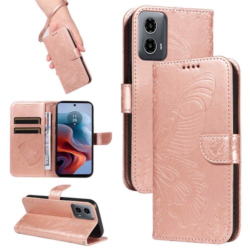 For Motorola Moto G34 G14 G54 G13 G23 Edge 50 Pro Flip Wallet Leather Case Cover - Picture 13 of 49