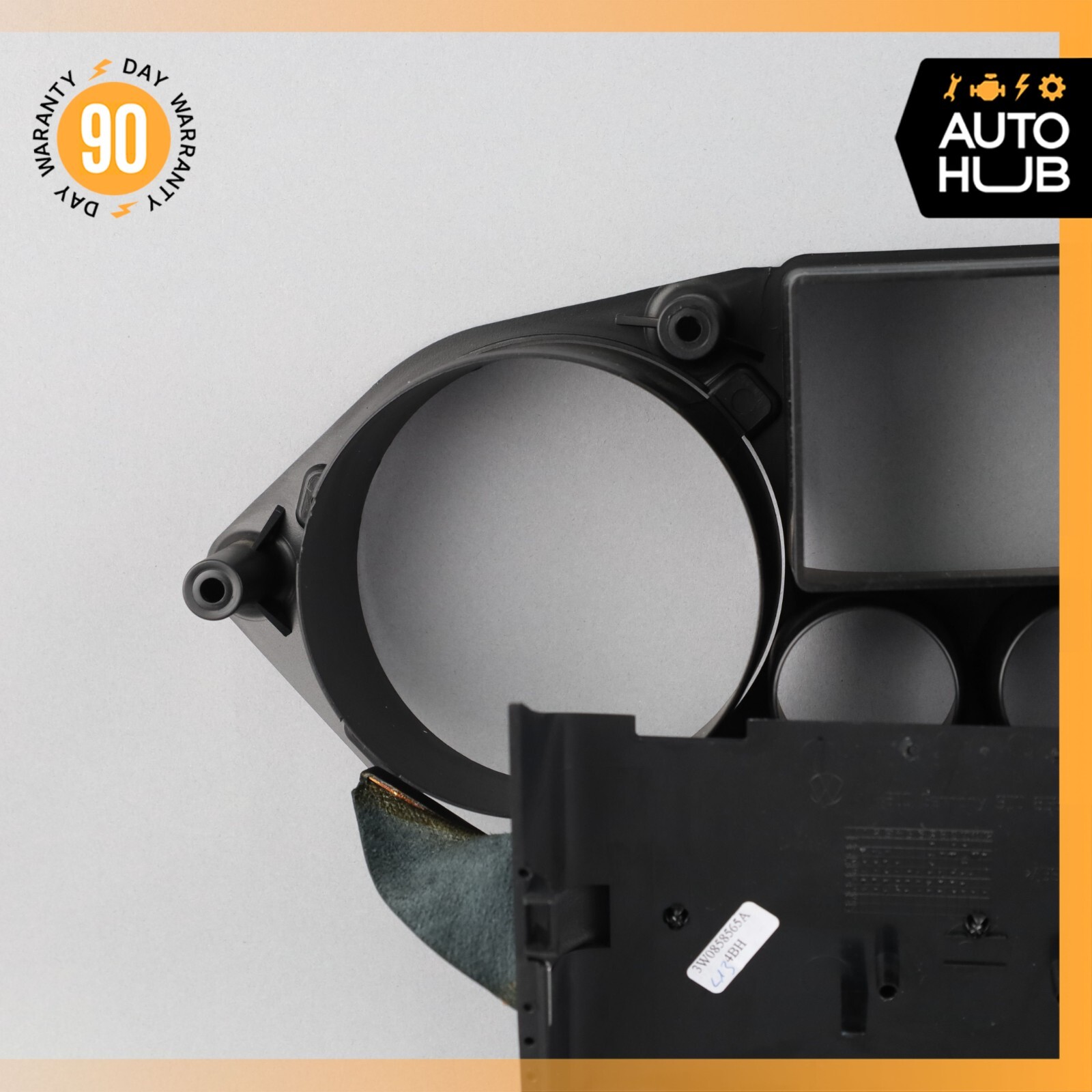 03-13 Bentley Flying Spur Instrument Cluster Speedometer Bezel Trim OEM 67k