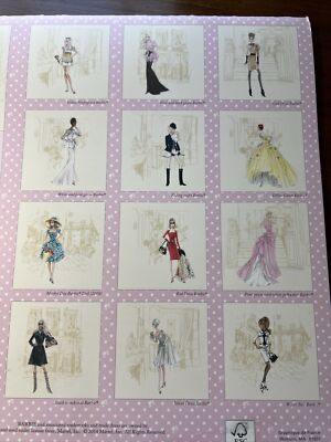 Barbie Robert Best 2015 Wall Calendar AS IS