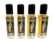 4 Pack: Spiritual Sky Oil: PATCHOULI Scented Oil 60's Hippy Perfume Patchouly 