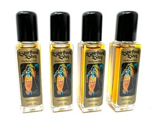 4 Pack: Spiritual Sky Oil: PATCHOULI Scented Oil (60's Hippy Perfume Patchouly)
