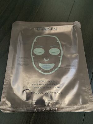 111SKIN Rose Gold BRIGHTENING  Facial Treatment  Mask 1 Facial Mask NEW