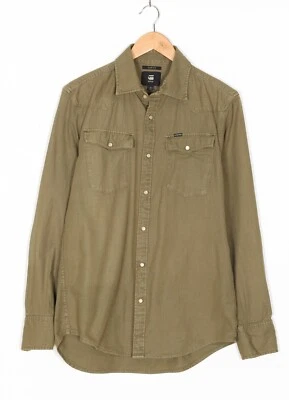 G-STAR 3301 Western Jeanshemd Herren Größe M Slim Fit Langarm VR2037 - Bild 1 von 4