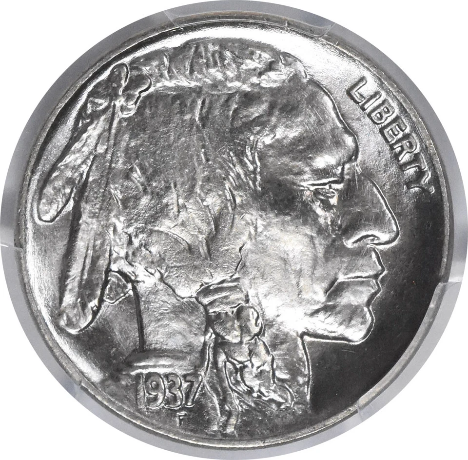 1937 Buffalo Nickel MS67+ PCGS (CAC) - Image 3 of 4
