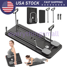 Pilates Reformer Board, Portable and Foldable Abdominal Core Trainer Equipment