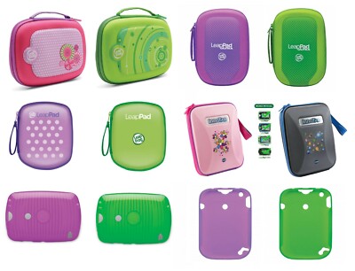LeapFrog LeapPad Carry Case, Gel Skins & Games Storage *Brand New