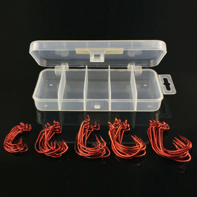 100 Ganci A Verme HSS Extra Wide Gap 1/0 2/0 3/0: Il Set Definitivo Per Pesca A Soft Plastic!