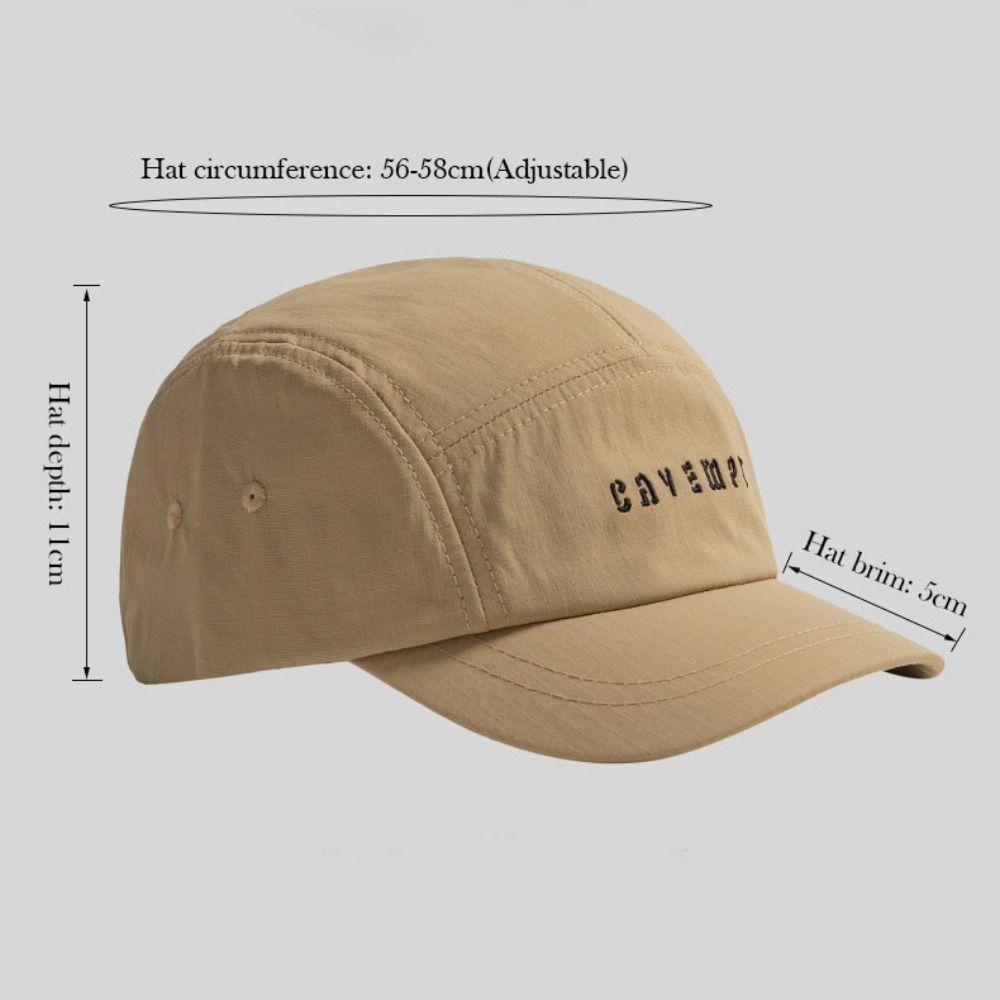 APL Cappello monocolore asciugatura rapida retrò parasole berretto unisex