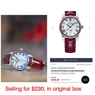 certina ds podium watch
