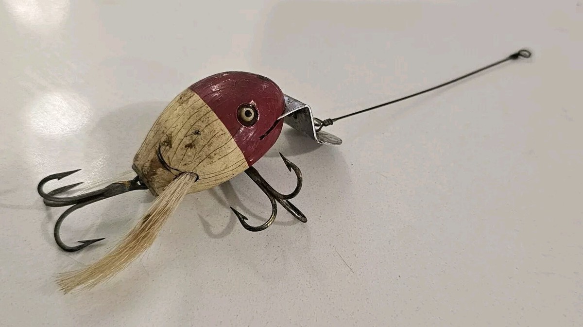 ding bat fishing lure Vintage Creek Chub Pikie Scale Plastic Dingbat In Box For Sale Vintage Dingbat Fishing Lure. -