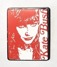Kate Bush Enamel Pin Running Up That Hill Hat Backpack Badge Brooch Lapel