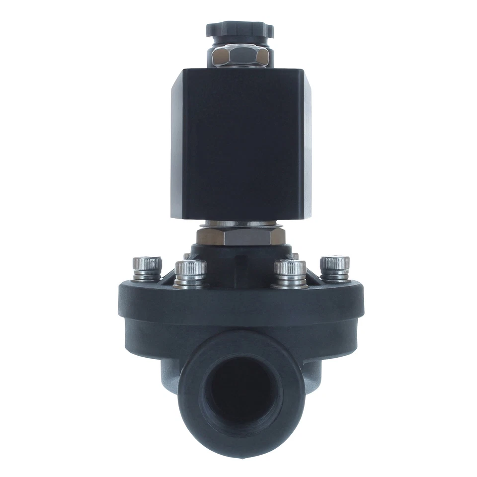 1/2" NPT 12V DC Electric Solenoid Valve Plastic Potable Drinking Water Air N21E - Image 3 of 3