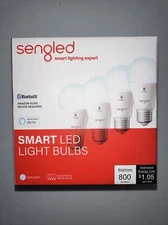 Sengled White Smart Lighting Expert Bluetooth LED Light Bulb Pack 4
