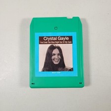 Crystal Gayle 8-Track 1973 I  ve Cried the Blue Right Out of My Eyes MCT 2334