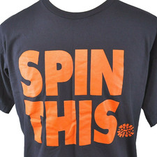 Spin This Wheel of Fortune Mens T-Shirt size Large Gameshow Contestant Swag USA