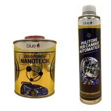 KIT ADDITIVI ANTIATTRITO NANOTECNOLOGICO + PULITORE CAMBIO AUTOMATICO BLUE