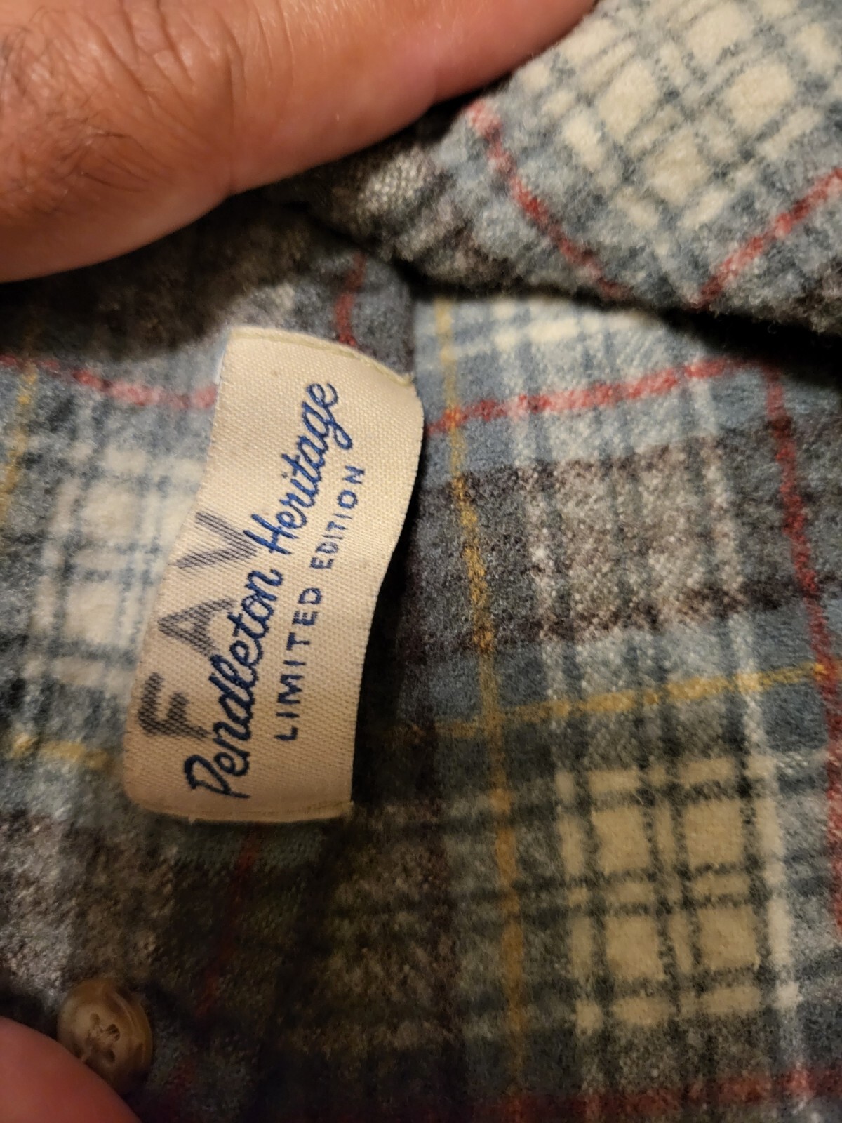 Pendleton 100% Virgin Wool Flannel Button Down Sh… - image 2