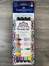 Faber-Castell Pitt Artist Pen Set - Mandala Art India Ink New
