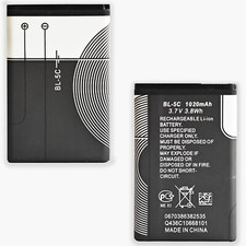 Ricambio Cellulare Batteria  1020MAH BL-5C NOKIA N70 N71 Casse Bluetooth Speaker