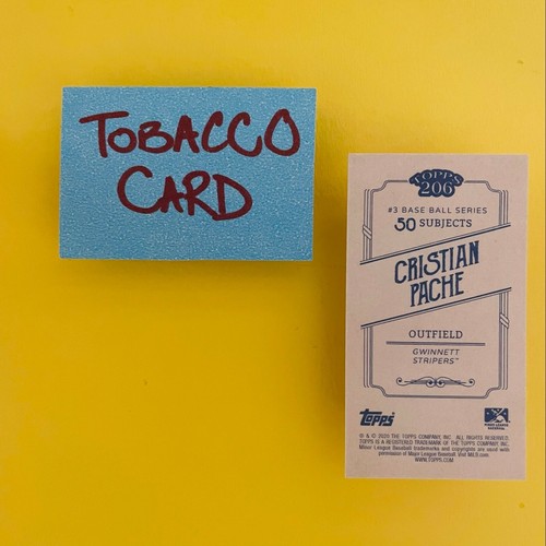 2020 Topps 206 #NNO Cristian Pache - Foto 2 di 4