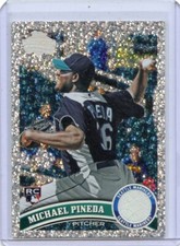 2011 TOPPS #595 MICHAEL PINEDA 