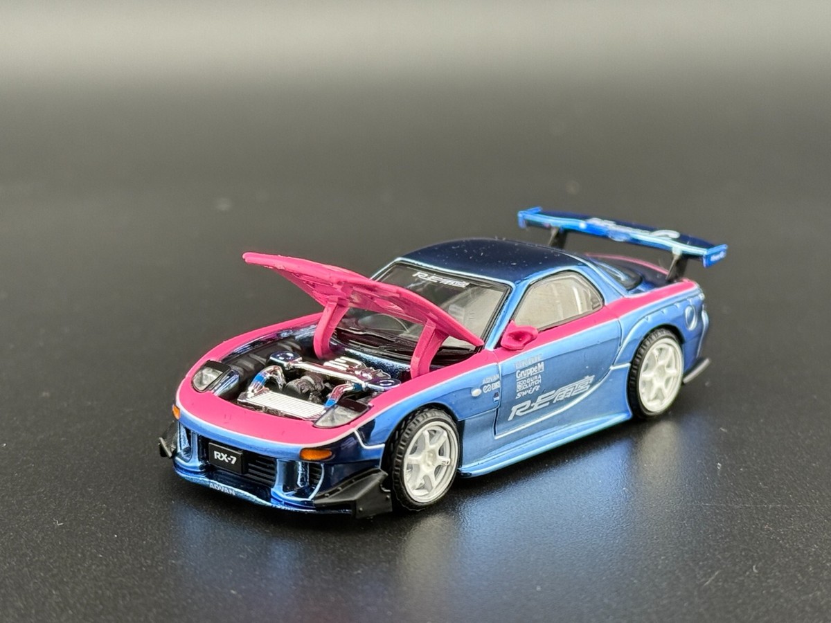 Pop Race Mazda RX7 FD3S RE-AMEMIYA HEC S24 1/64 | eBay
