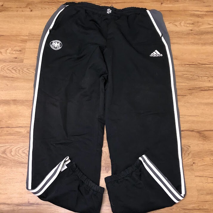 Vintage Adidas Deutscher Fussball-Bund Soccer Black Track