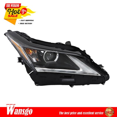 Fit For 2016-2019 Lexus RX350/RX450h LED Headlights w/o AFS Pair Passenger Right
