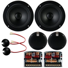 Morel Sensus 63 6-1/2" 3-Way Component Speaker System Comp 6.5" *NEW*