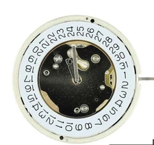 Ronda 5030D Quartz Chronograph Movement, 3 Hand Date at 6/4 (Multiple Variation)