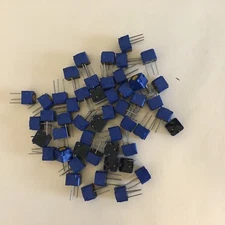 CT6P-250K   (50 Pc Lot) 250K Ohm Single Turn Trimmer Variable Resistor  W-6