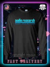 Audio Research High Difinition Audio Men's Long Sleeve T-Shirt American issaca