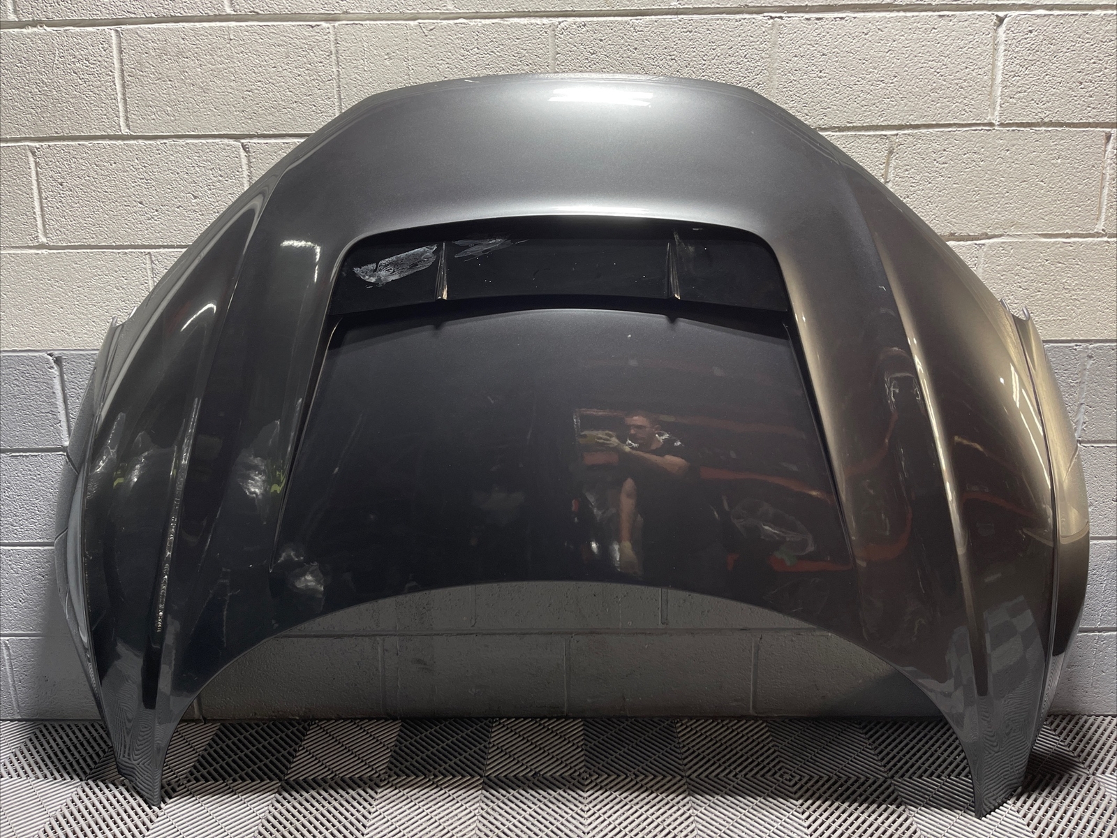 2017-2023 Audi R8 4S V10 Front Hood Bonnet Engine Cover Lid Panel Gray OEM