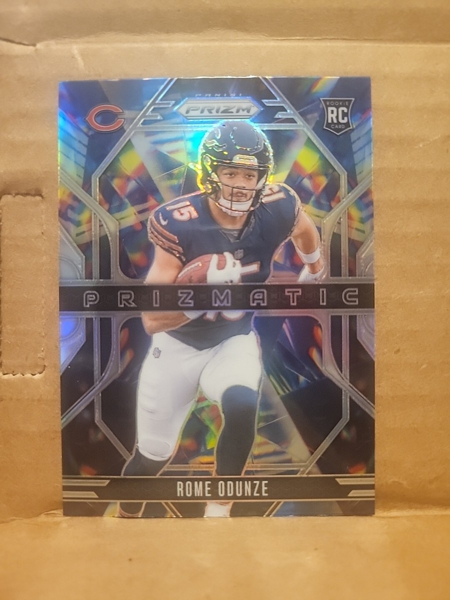 2024 Panini Prizm Rome Odunze Prizmatic Silver Rookie RC #9
