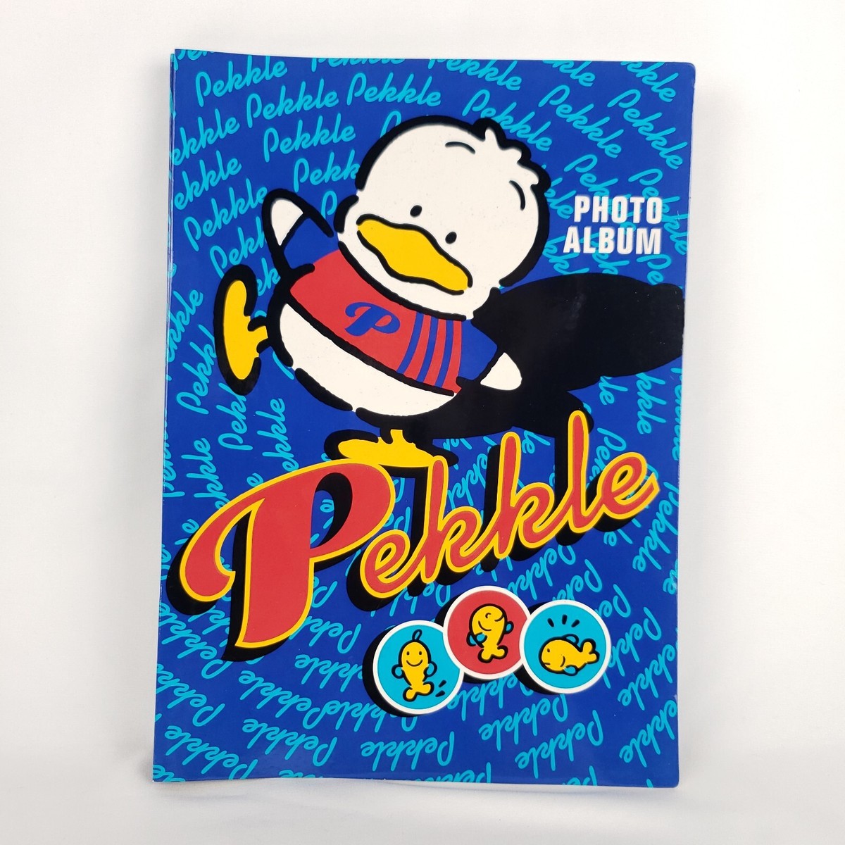 Vintage Sanrio Pekkle Glossy Folder Photo Album 1996 Duck 4x6