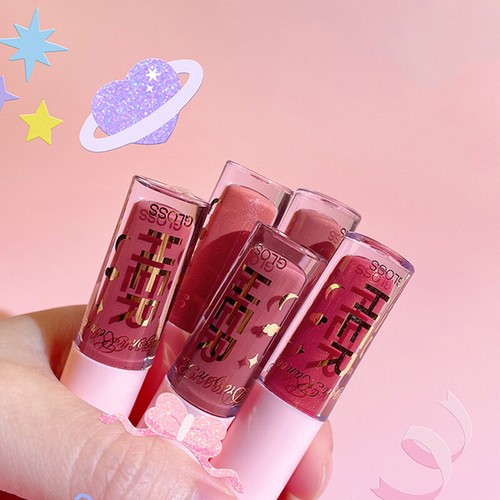 Langanhaltender Lipgloss Flüssiger Spiegel Lippenstift Wasserfeste Kosmetik > - Bild 10 von 20